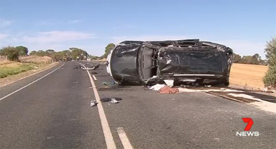 Dashcam shows driver concentration lapse killed South Australian grandfather Ross Anderson.