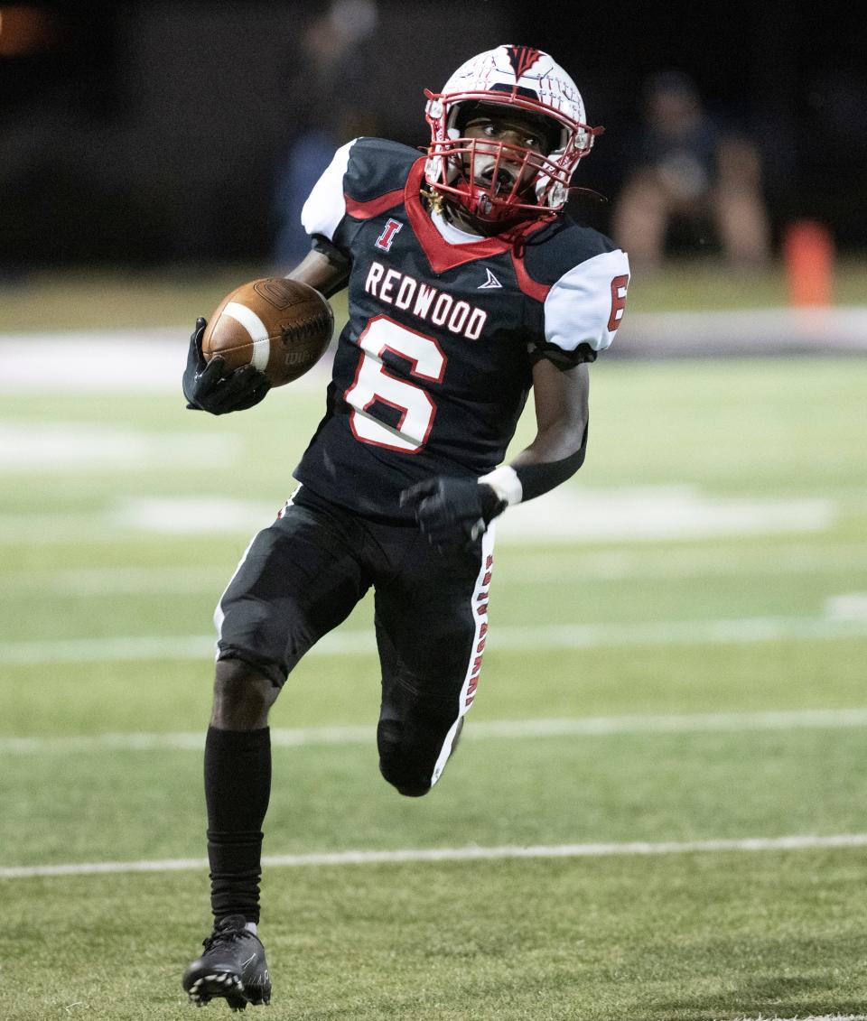 Gulf Coast battles Immokalee in the district title game at Immokalee High in Immokalee Friday evening, October 28, 2022. Photo by Darron R. Silva/Special to the Naples Daily News