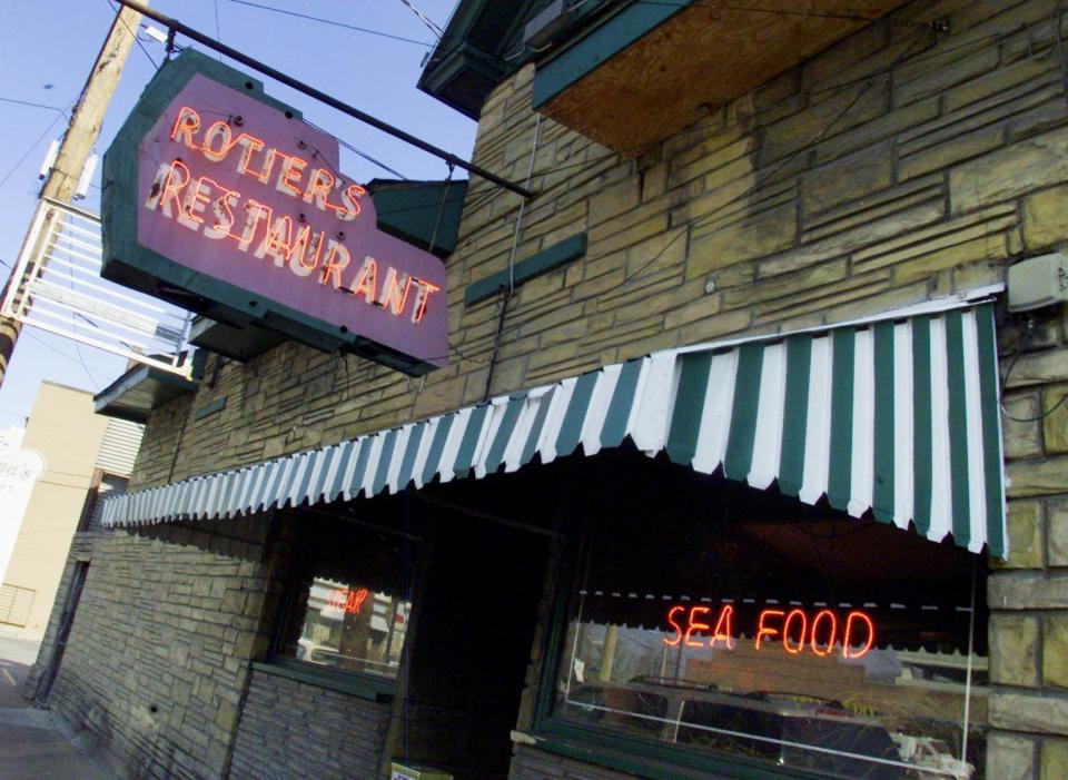The famous Rotier's Restaurant on Elliston Place in Nashville on Feb. 28, 2001.