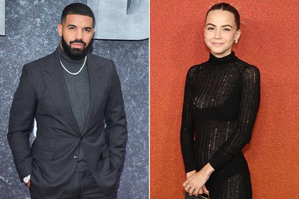 <p> Karwai Tang/WireImage; Monica Schipper/WireImage</p> Drake and Bobbi Althoff