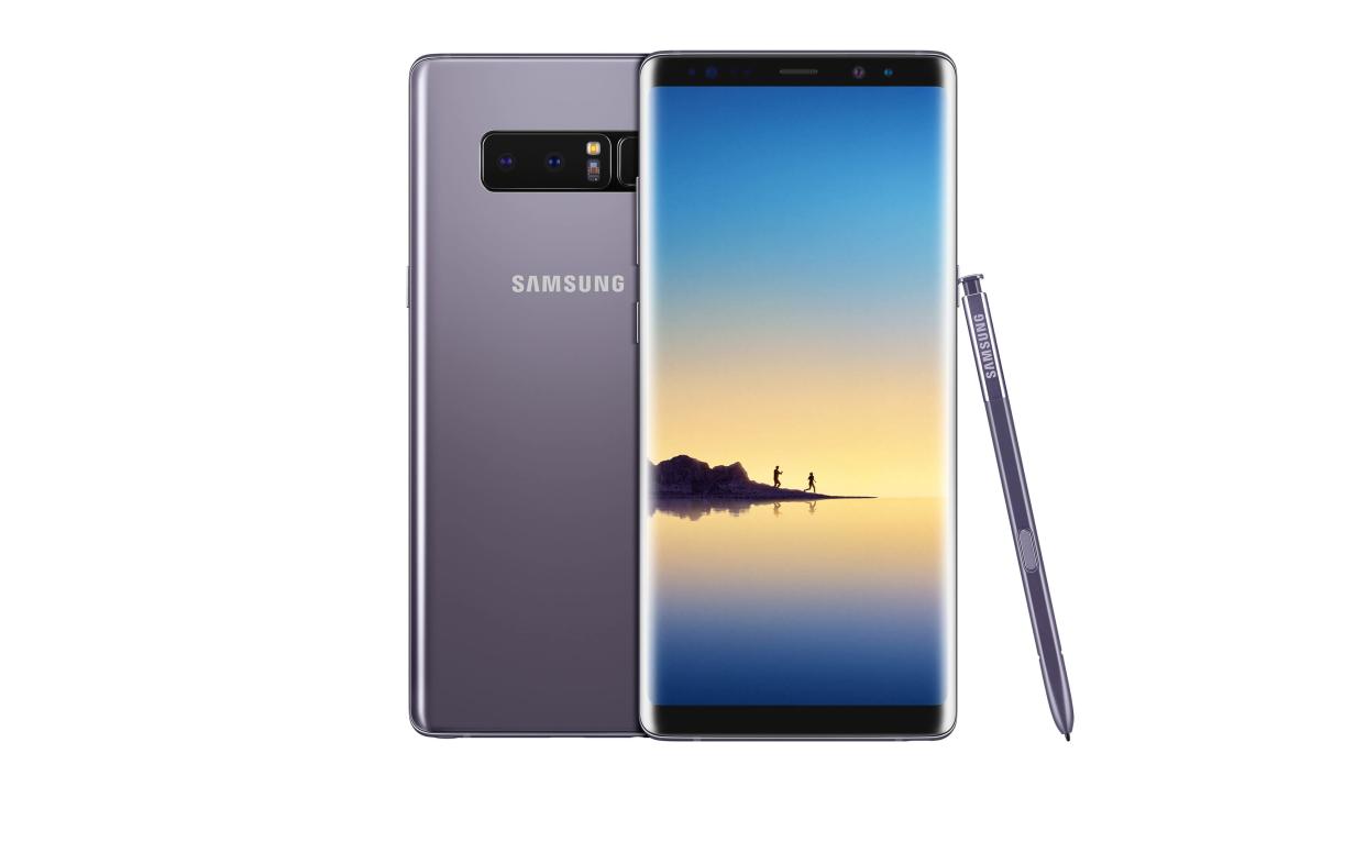 The Samsung Galaxy Note 8 in Orchid Grey - Samsung