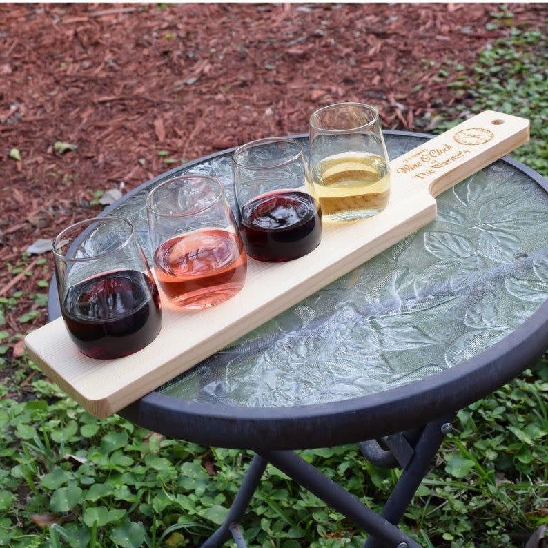 Personalized Wine Flight Set