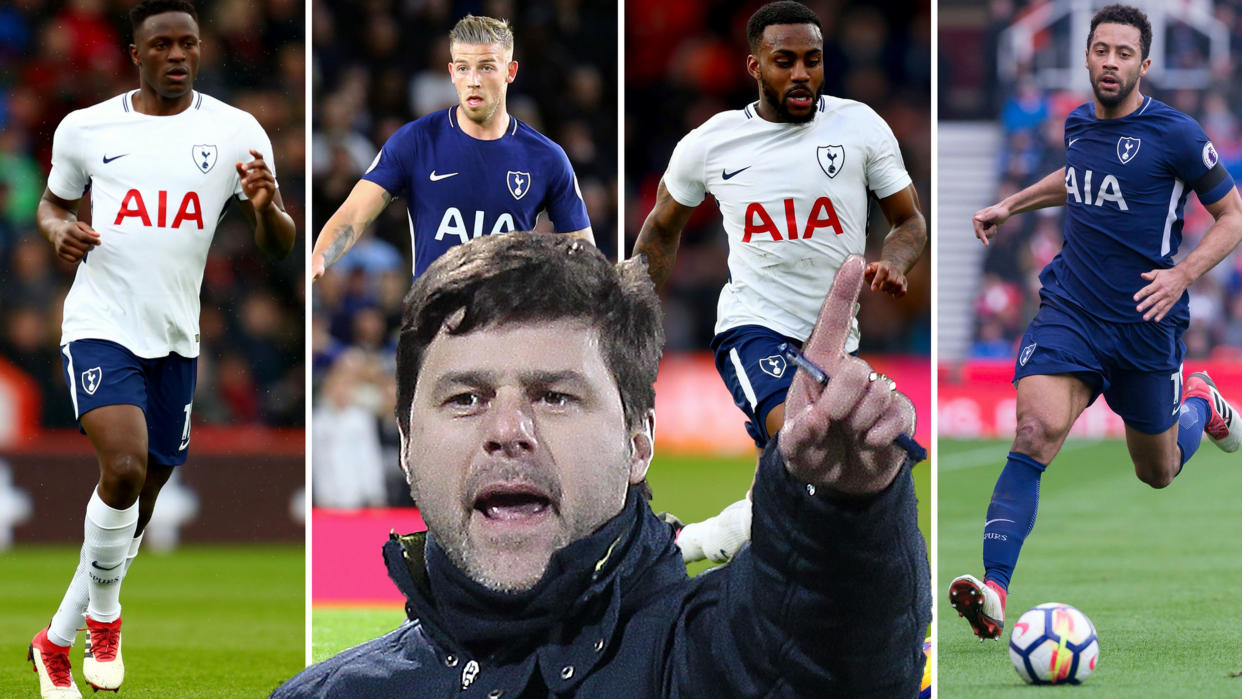 Pochettino will raise funds by offloading Wanyama, Alderweireld, Rose and Dembele it is claimed