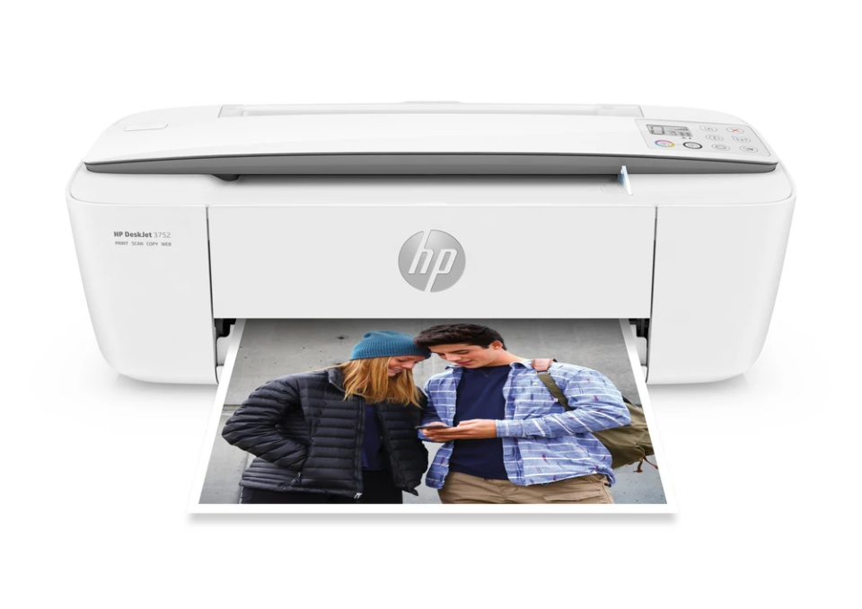 HP DeskJet 3752 All-in-One Printer. Image via Staples.