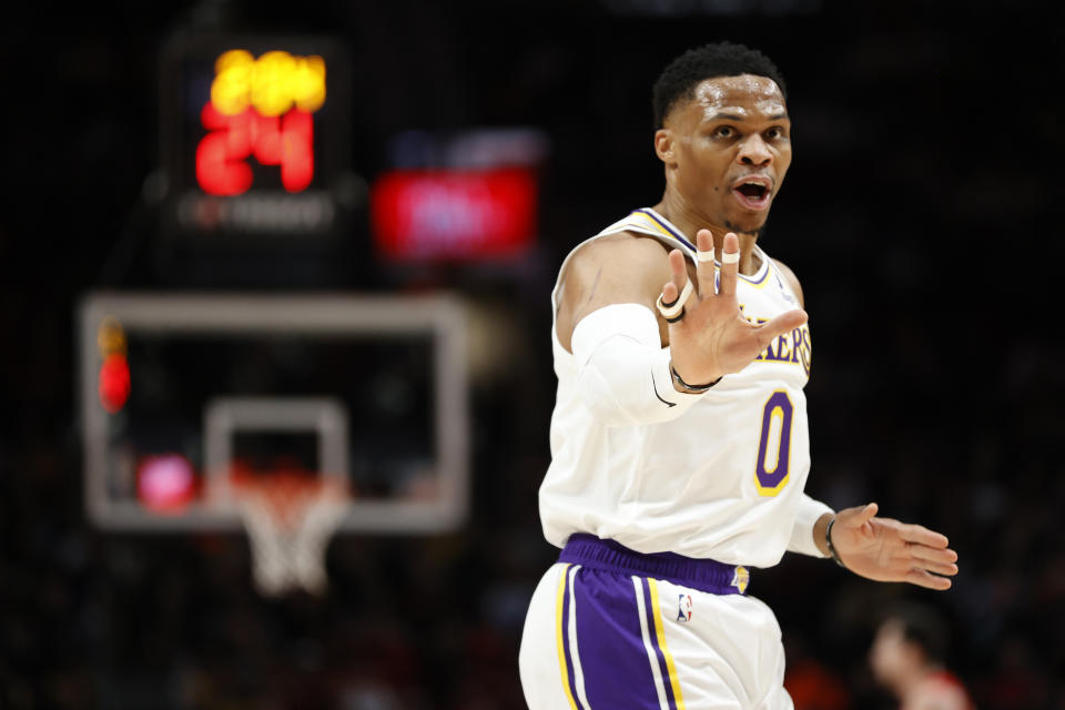 Russell Westbrook。(Photo by Steph Chambers/Getty Images)