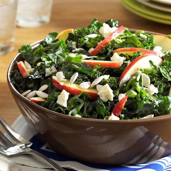 <a href="https://www.tasteofhome.com/article/how-to-cook-kale-and-make-it-taste-delicious/" rel="nofollow noopener" target="_blank" data-ylk="slk:How to Cook Kale (and Make It Taste Delicious);elm:context_link;itc:0;sec:content-canvas" class="link rapid-noclick-resp">How to Cook Kale (and Make It Taste Delicious)</a>