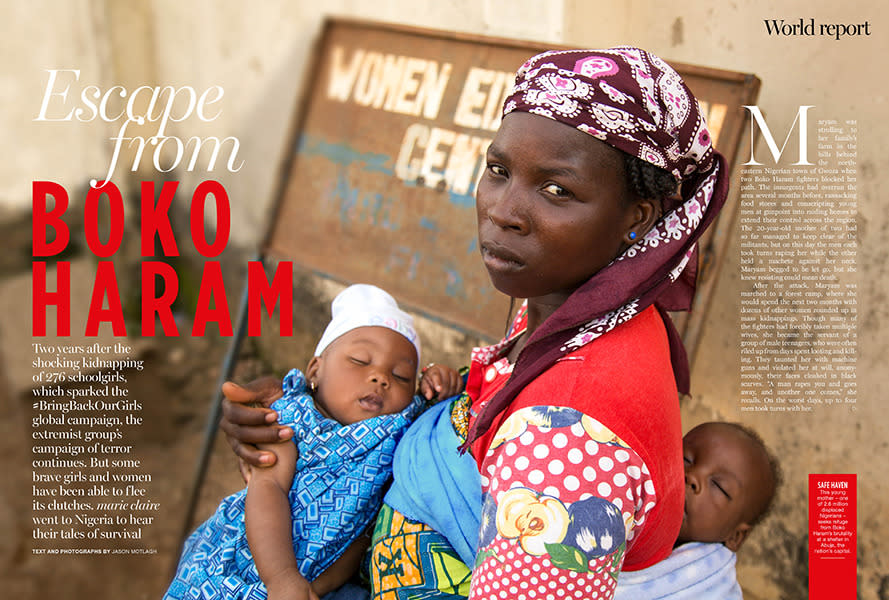 <br><b>SURVIVAL STORIES:</b> We talk to the brave women who escaped Boko Haram