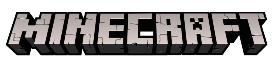 Minecraft logo, one of the best gaming logos