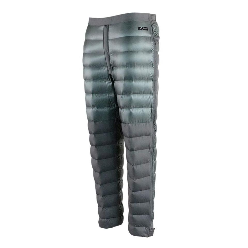 <p><a href="https://www.stoneglacier.com/collections/pants-bottoms/products/grumman-goose-down-pant" rel="nofollow noopener" target="_blank" data-ylk="slk:Shop Now;elm:context_link;itc:0;sec:content-canvas" class="link ">Shop Now</a></p><p>Grumman Down Pants</p><p>stoneglacier.com</p><p>$249.00</p>