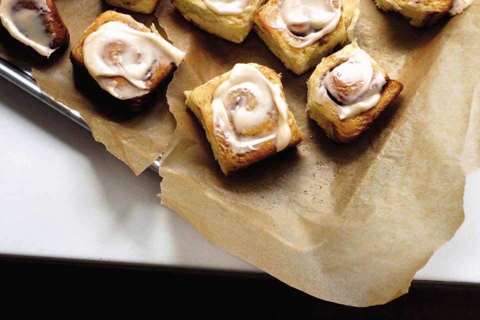 Cinnamon Rolls with Cream Cheese Glaze