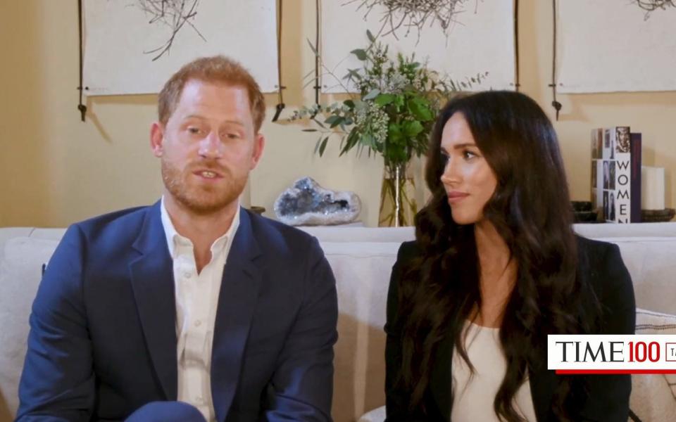 The Duke and Duchess of Sussex host a TIME100 Talks event - Matthew Fearn