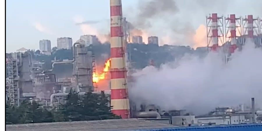 Explosions in Novorossiysk