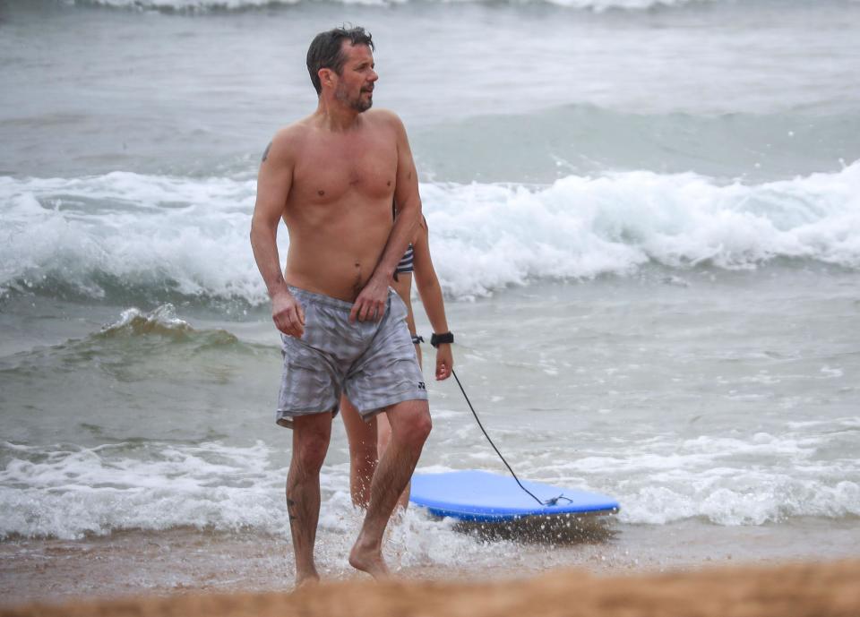 Princess Mary's Aussie family beach day