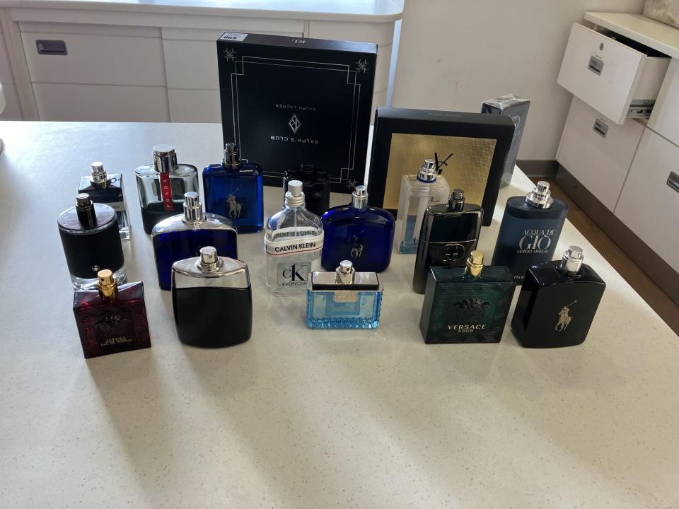 The suspect stole $2,862 worth of fragrance, according to store employees.