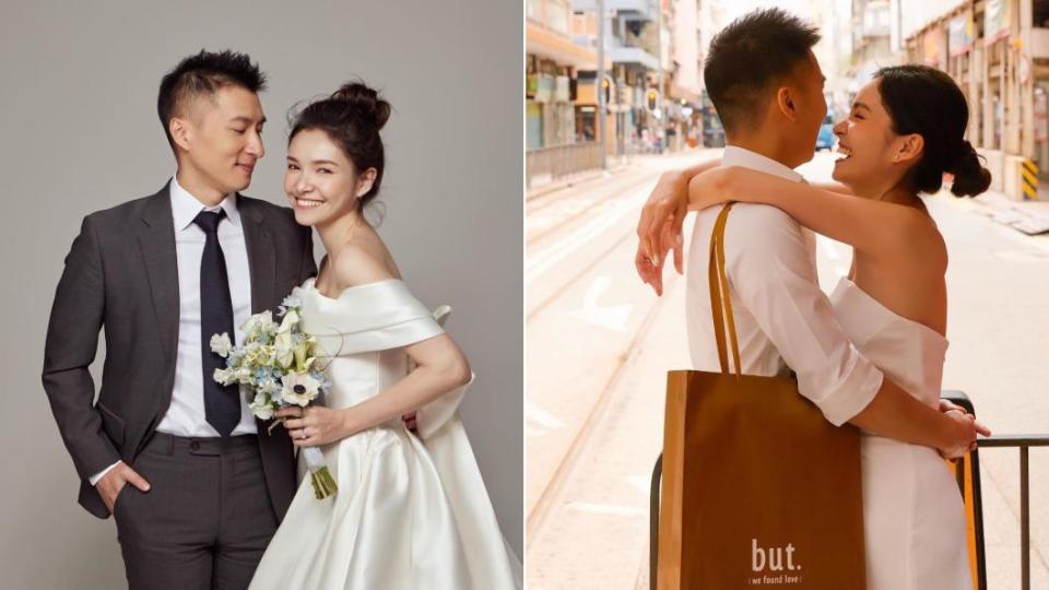 韓笙笙宣布登記結婚，老公神仙顏值首度曝光。（圖／翻攝自韓笙笙IG）