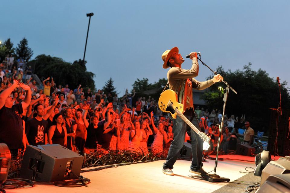 Ben Harper & the Innocent Criminals perform Oct. 13, 2023, at the Morris Performing Arts Center in South Bend.