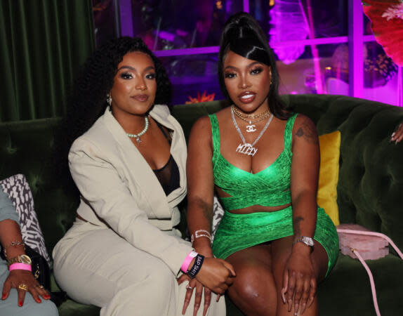 Rap Sh!t Canceled pictured: Aida Osman and Kamillion attend Rap Sh!t screening event | Aida Osman and Kamillion attend the HBO Max Rap Sh!t Miami screening event at Oasis Wynwood on July 21, 2022 in Miami, Florida. (Photo by Alberto Tamargo/Getty Images for HBO Max)