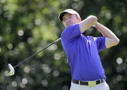 PALM HARBOR, FL - MARCH 15: Martin Laird of Scotland plays a shot on the ninth hole during the first round of the Transitions Championship at Innisbrook Resort and Golf Club on March 15, 2012 in Palm Harbor, Florida. (Photo by Sam Greenwood/Getty Images)