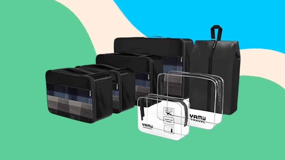 Packing cubes will revolutionize your packing game—and this set will fit everything you need.