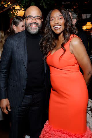 <p>Stefanie Keenan/Getty </p> Jeffrey Wright and Erika Alexander