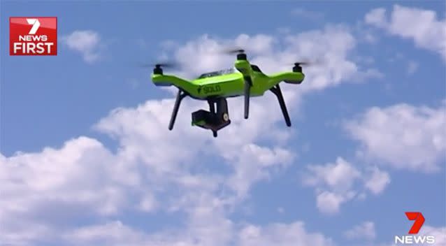 Drone users are being urged to follow the user guidelines. Photo: 7 News