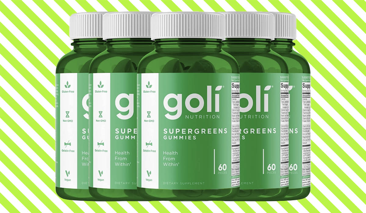 Kickstart your system with Goli Supergreens supplements. (Photo: Amazon)