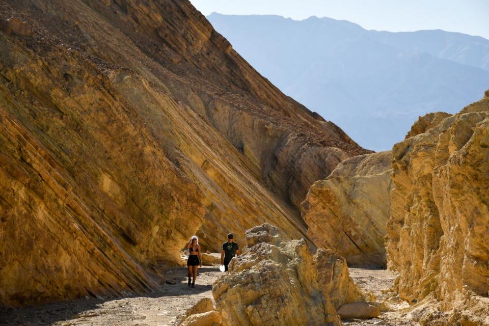 Golden Canyon, Death Valley National Park.