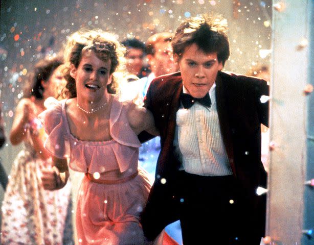 Everett Lori Singer and Kevin Bacon in 1984's Footloose