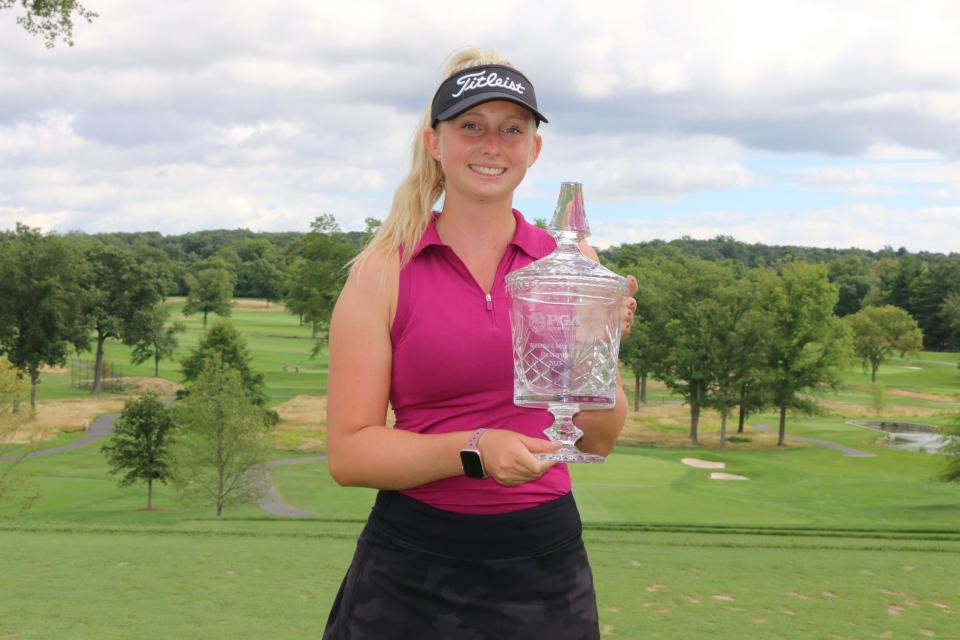 Carmel resident Lauren Peter won the Met Women's Open with a 1-under total of 145 at Essex Fells Country Club in New Jersey. The recent Ohio State grad is working at Whippoorwill Club this summer.