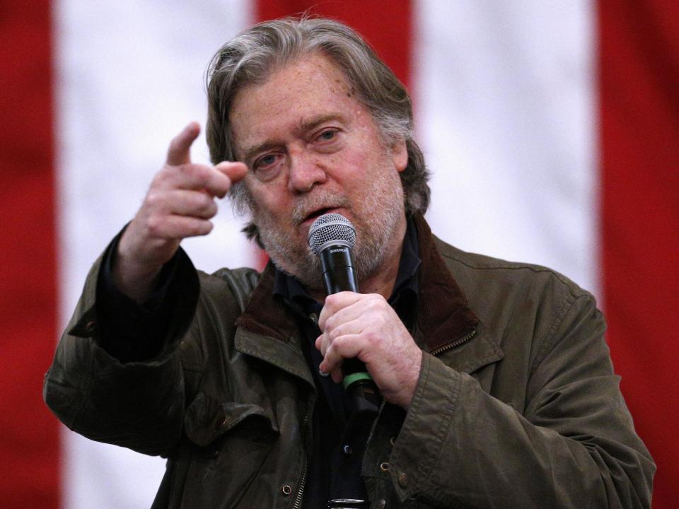 Steve Bannon warns Trump the 'anti-patriarchy movement' will be bigger than the Tea Party