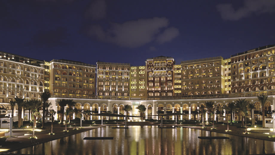 <span class="itemContent">The Venetian-inspired resort is arranged in a crescent formation around the stunning 1,600-square meter pool. </span><span class="itemContent">Photo: www.ritzcarlton.com</span>