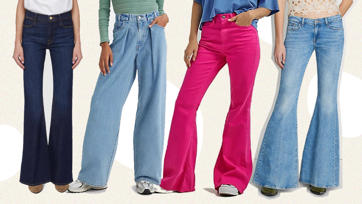 Best 9 bell bottom jeans from Roswear for women in 2023