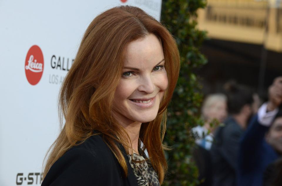 Marcia Cross arrives at the Leica Store Los Angeles Grand Opening on Thursday, June 20, 2013.