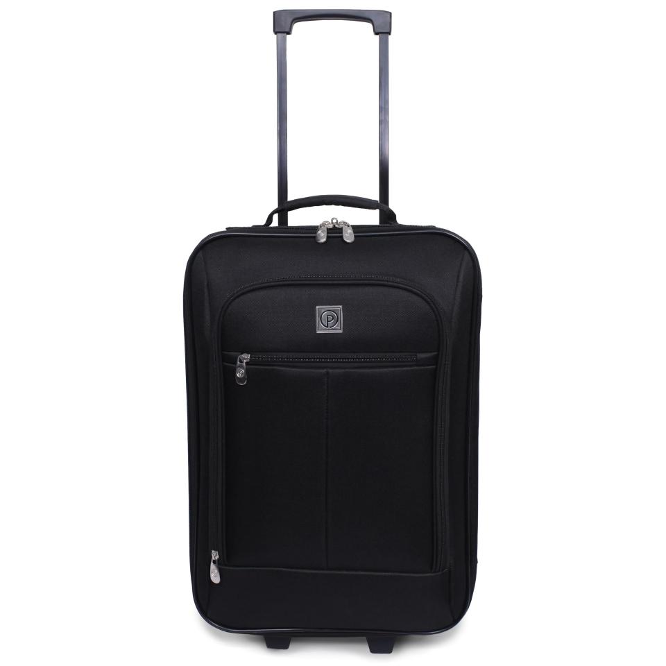 <p><a href="https://go.redirectingat.com?id=74968X1596630&url=https%3A%2F%2Fwww.walmart.com%2Fip%2FProtege-Pilot-Case-18-Softside-Carry-on-Luggage-Black%2F596361614%3Ffrom%3D%252Fsearch&sref=https%3A%2F%2Fwww.thepioneerwoman.com%2Fhome-lifestyle%2Fg43904720%2Fbest-walmart-luggage-deals%2F" rel="nofollow noopener" target="_blank" data-ylk="slk:Shop Now;elm:context_link;itc:0;sec:content-canvas" class="link ">Shop Now</a></p><p>Protege Pilot Case 18-Inch Softside Carry-On Luggage</p><p>$19.96</p><span class="copyright">Walmart</span>