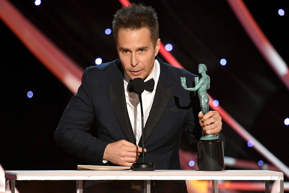 SAM ROCKWELL TALKS ABOUT ENDURING AS AN ACTOR