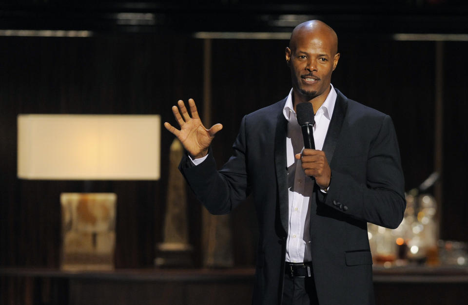 Comedian Keenan Ivory Wayans performs at "Eddie Murphy: One Night Only," a celebration of Murphy's career at the Saban Theater on Saturday, Nov. 3, 2012, in Beverly Hills, Calif. (Photo by Chris Pizzello/Invision)