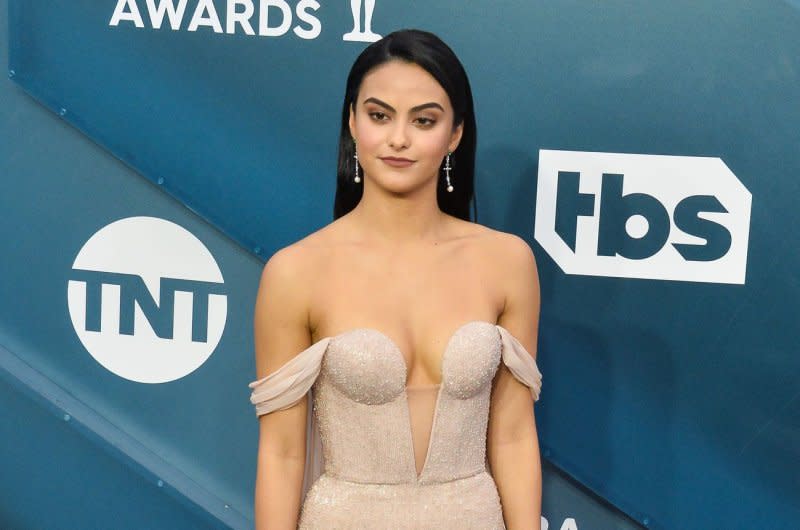 Camila Mendes attends the SAG Awards in 2020. File Photo by Jim Ruymen/UPI