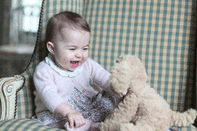 The Duke and Duchess of Cambridge shared this gorgeous photo in November 2015 of Princess Charlotte at their home in Norfolk.