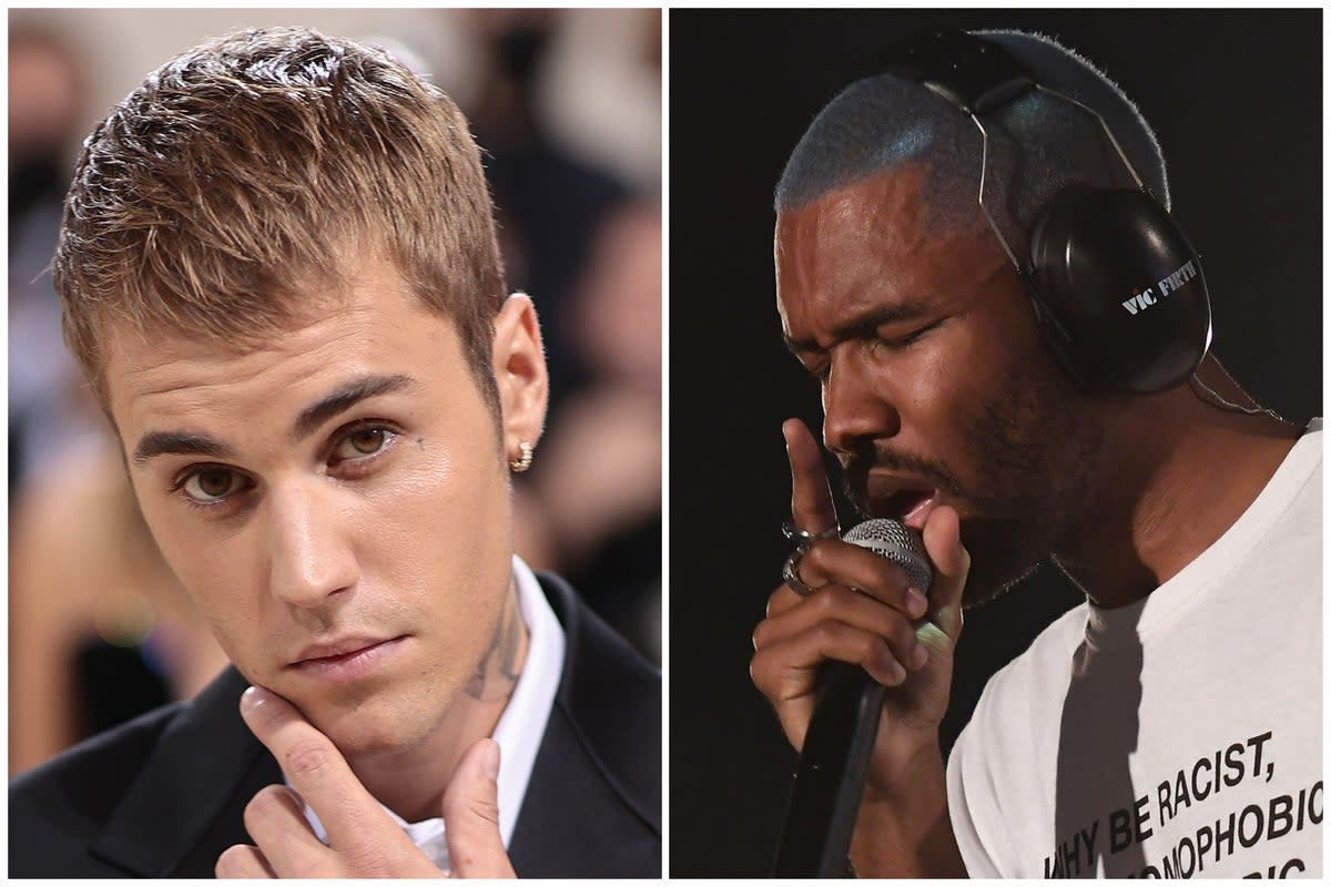 Justin Bieber has defended Frank Ocean over his Coachella performance  (Getty)