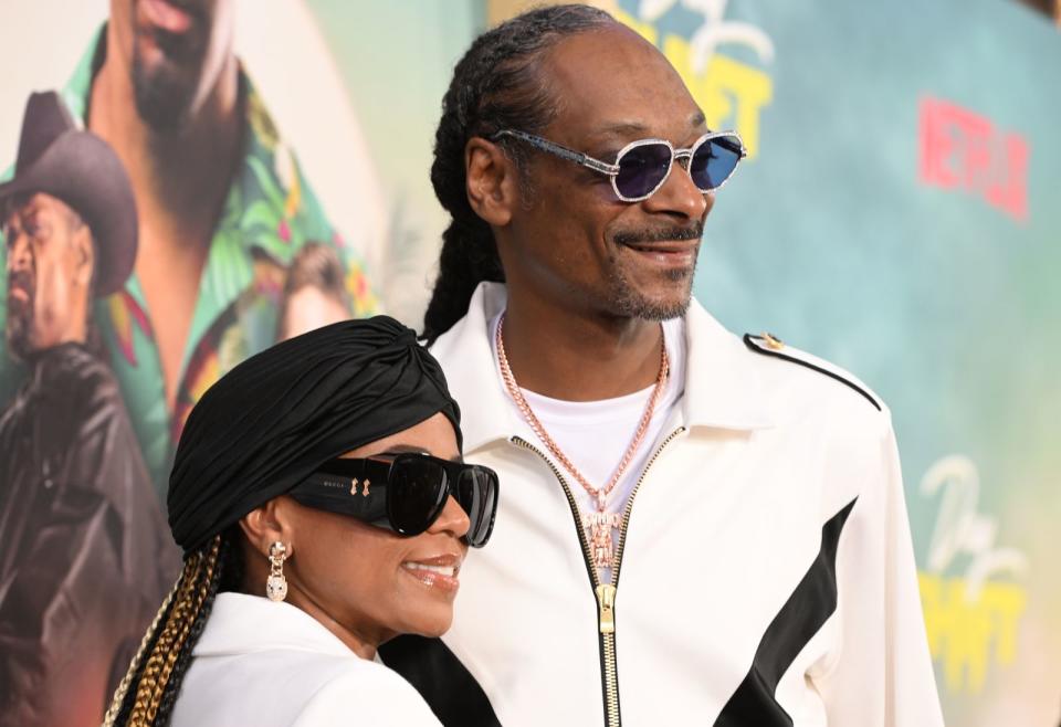 Shante Taylor und Snoop Dogg