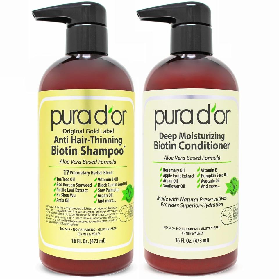 Amazon's Big Spring Sale: 25% Off Pura D'Or's Best-Selling Haircare Line