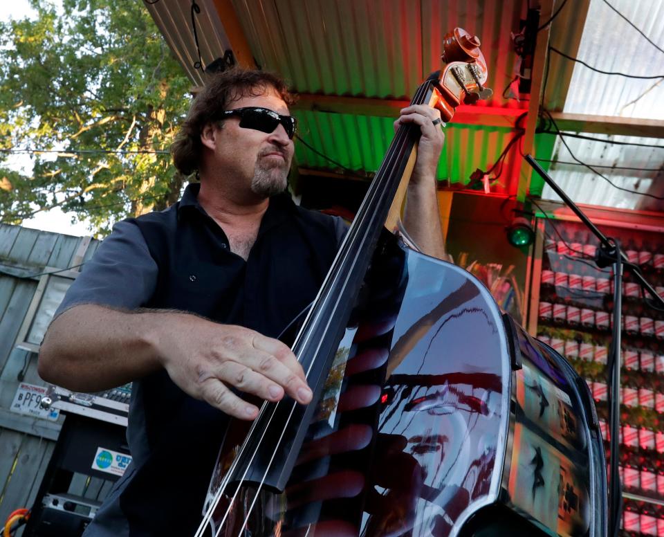 Bassist Timothy Perkins has been with Unity the Band for 15 years. He also does a pretty mean Sting when the band covers The Police.