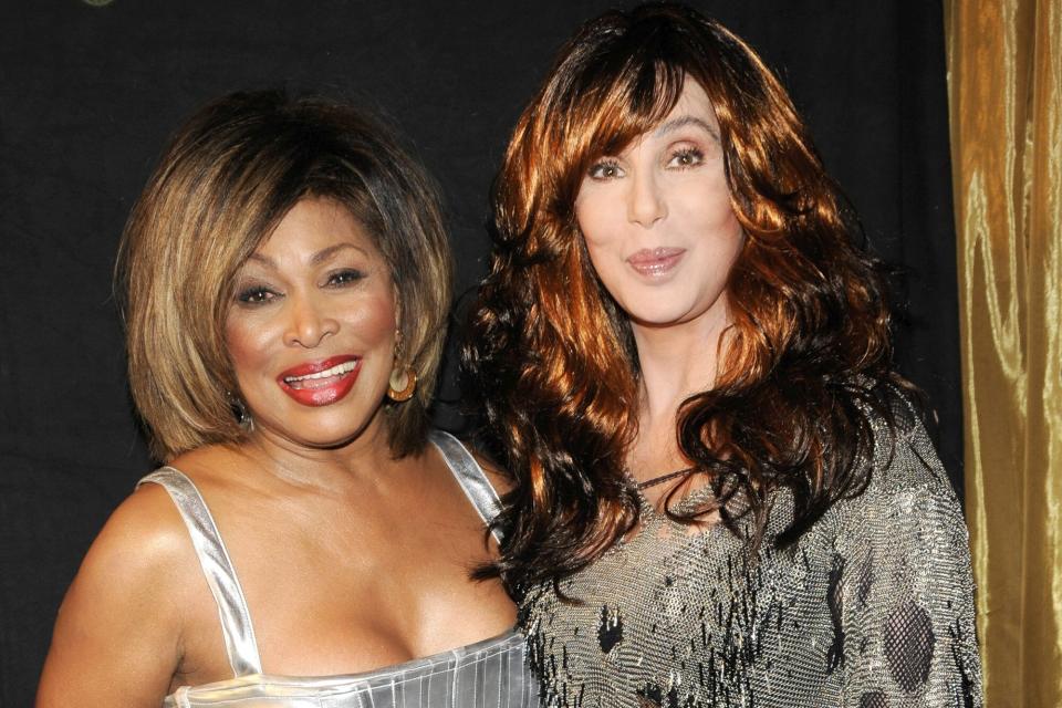 Tina Turner and Cher