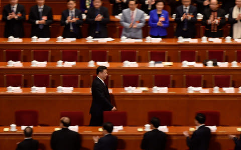 President Xi’s campaign against corruption and high-living bureaucrats has proved popular in China - Credit: AFP