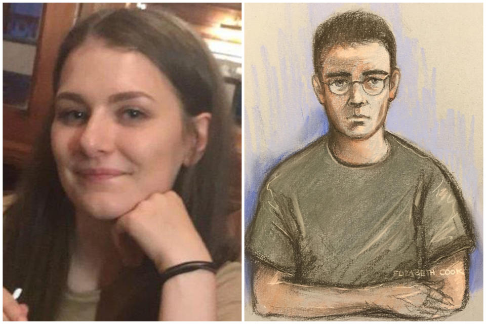 Pawel Relowicz is facing trial over Libby Squire's death. (PA/Humberside Police/Elizabeth Cook)