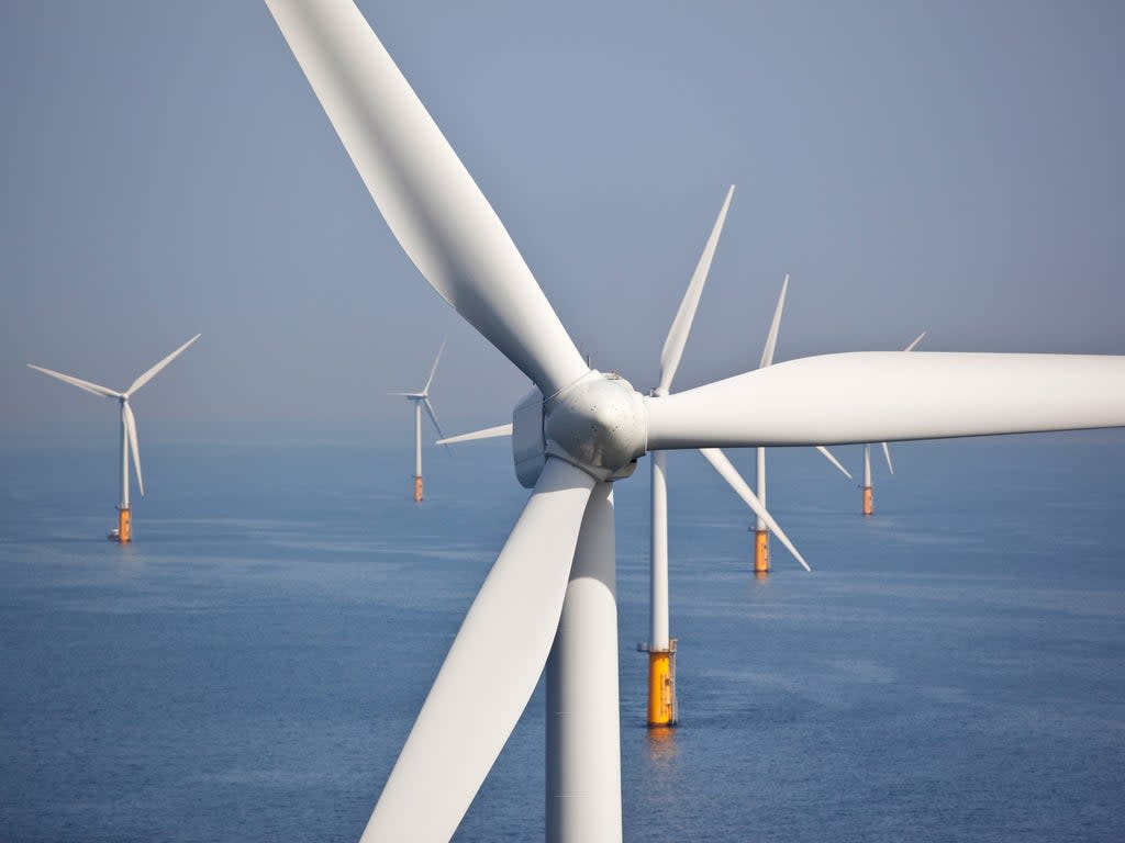The new wind farm will be around 43 miles off the coast (Getty )