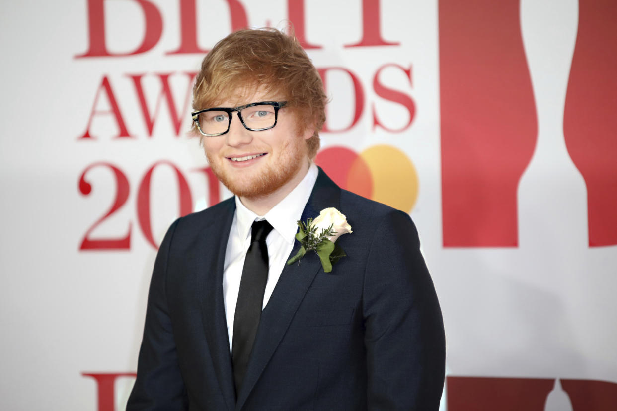 Ed Sheeran will be performing in Singapore for the third time when he returns in April 2019 for a concert at the National Stadium. PHOTO: AP