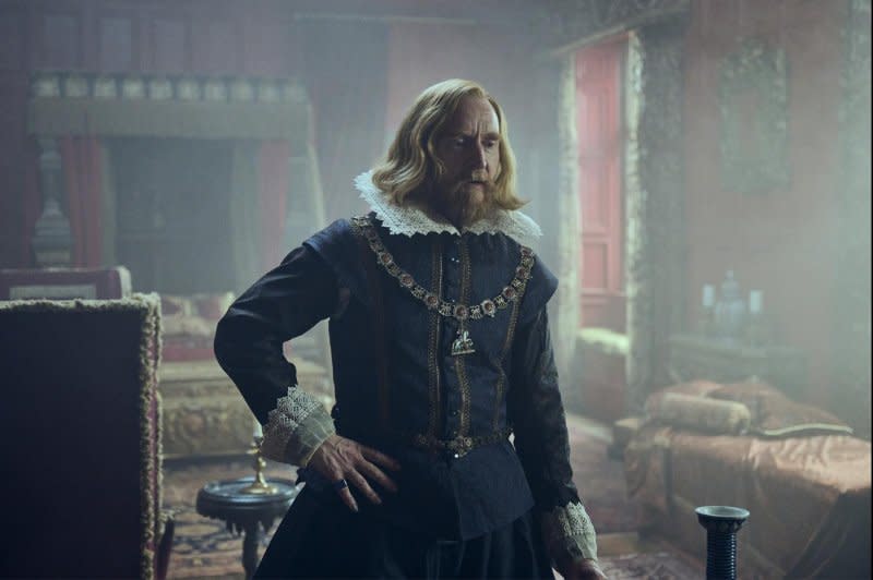 Tony Curran plays Britain's King James I in the new historical drama, "Mary &amp George," premiering Friday. Photo courtesy of Starz
