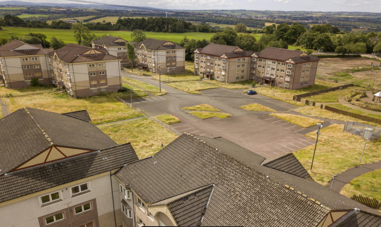 North Lanarkshire Council wants to redevelop Stanhope Place. (SWNS)