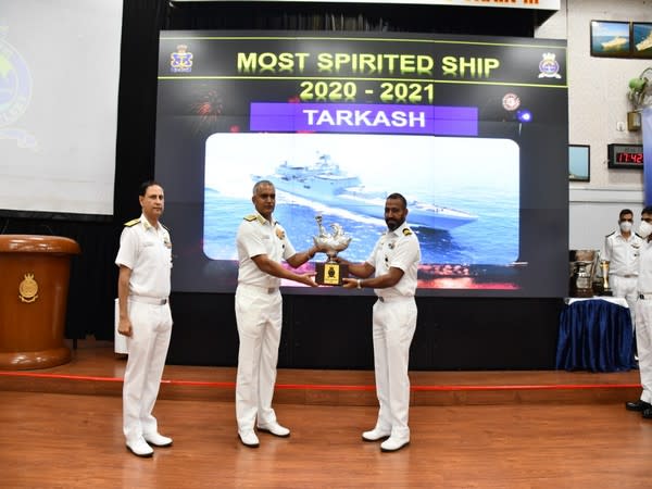 Fleet Awards Ceremony 2021 held in Mumbai to celebrate the contribution of Western Naval Command (File Photo/ANI)